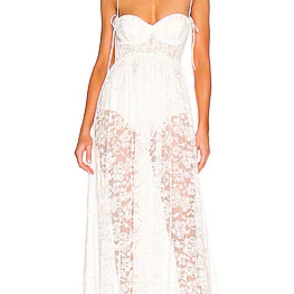 For Love And Lemons Lorena Maxi Dress - Picture 3 of 10